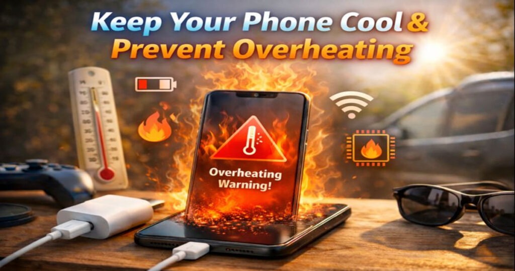 Feature Image of mobile overheating solution