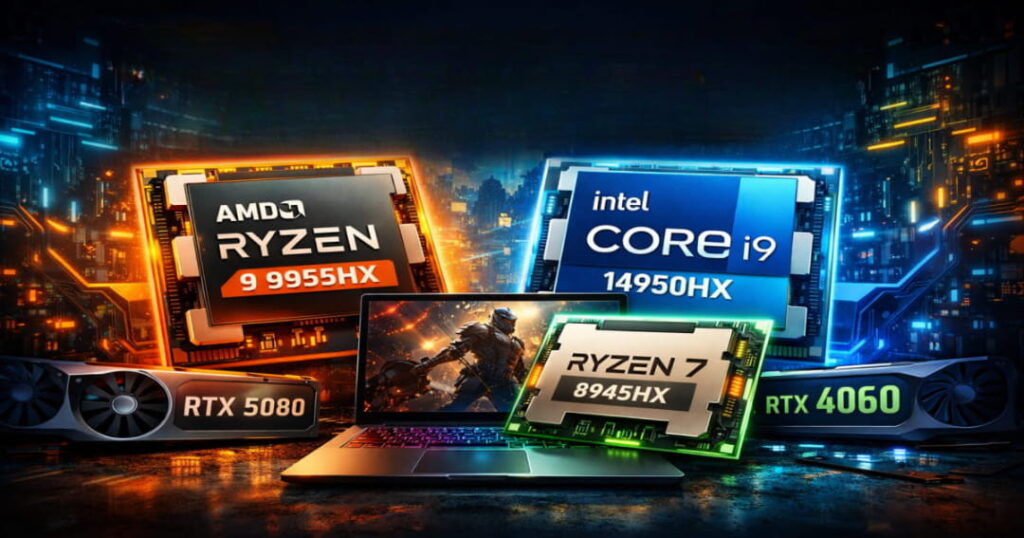 Middle Image of Gaming Laptop Processor