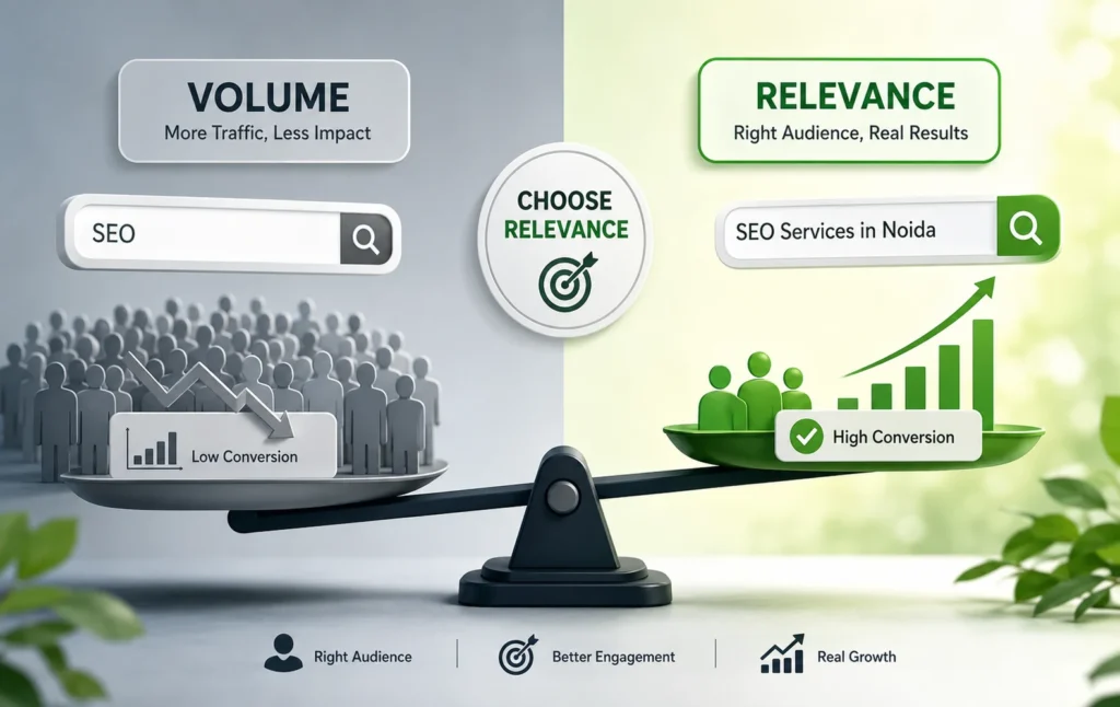 Why Keyword Relevance Matters More Than Volume in SEO
