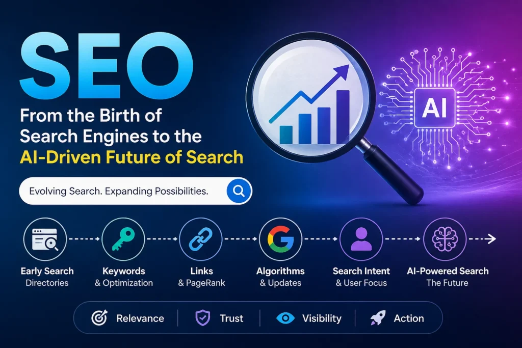 SEO From the Birth of Search Engines to the AI-Driven Future of Search